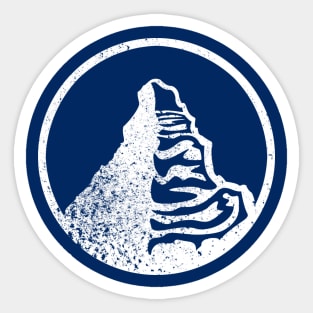 Matterhorn (distressed) Sticker